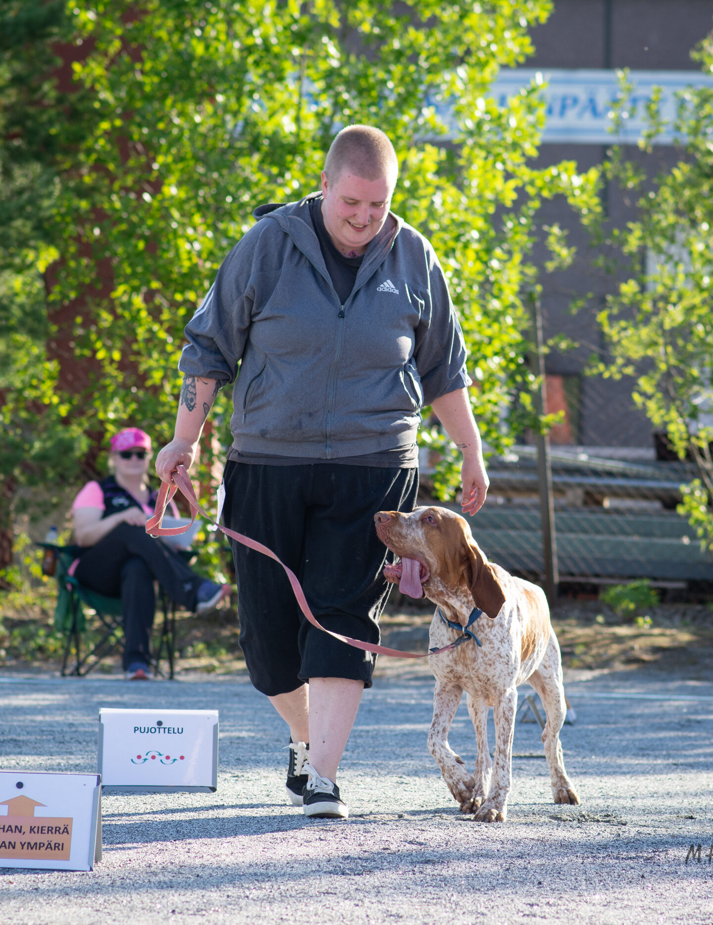 Kouluttaja Suta rally-tokokilpailuissa